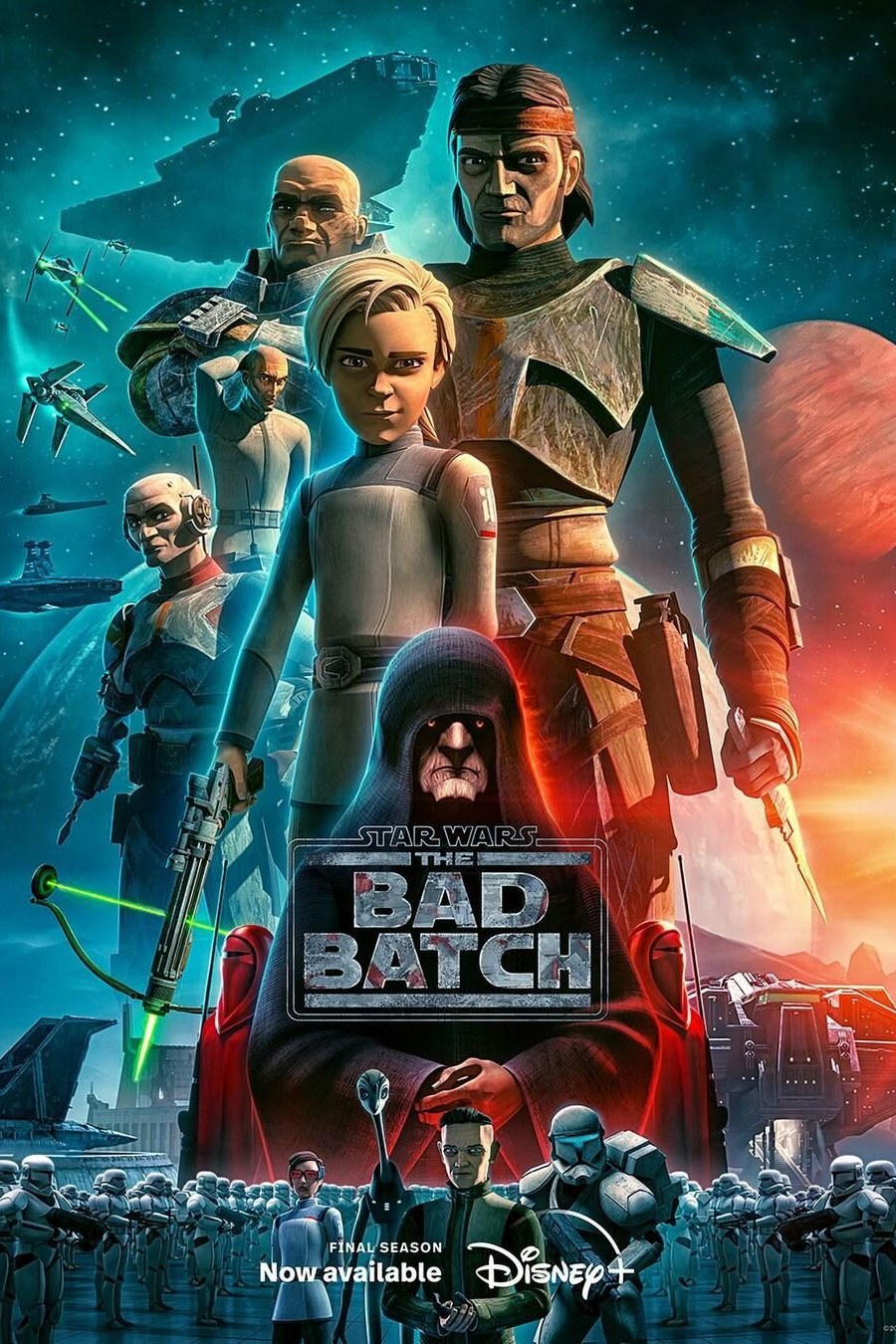 Key art for Star Wars: The Bad Batch